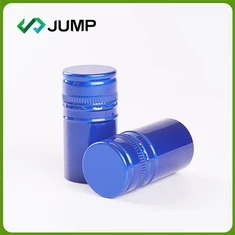 Läikiv alumiiniumkruvi kork veinipudeli jaoks